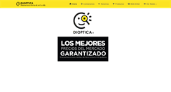 Desktop Screenshot of dioptica.com